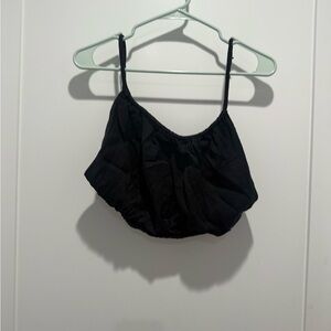 Cult Gaia Backless Black Women's Intimate Top